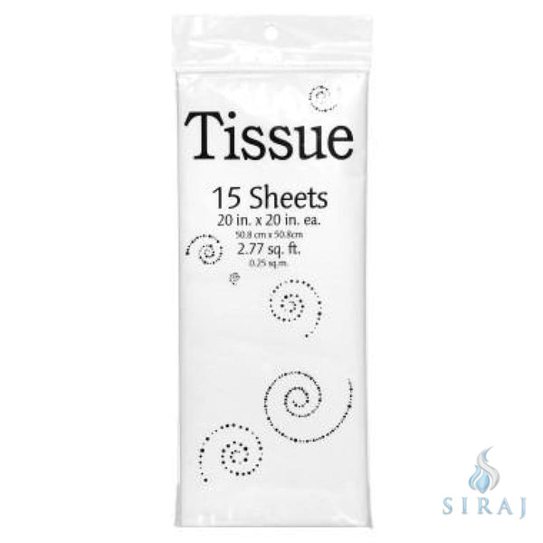 Premium Gift Tissue - White - Tissue Paper - Siraj