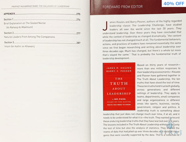 Prophet Muhammad (SAW): The Hallmark of Leadership - Islamic Books - Dakwah Corner Publications