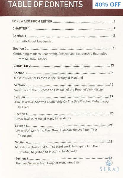 Prophet Muhammad (SAW): The Hallmark of Leadership - Islamic Books - Dakwah Corner Publications