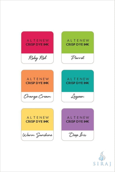 Rainbow Prism 6 Mini Cube Ink Set - Inks - Altenew