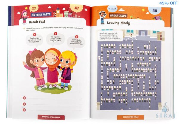 Ramadan Activity Book - Big Kids - Childrens Books - Learning Roots