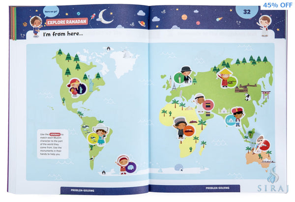 Ramadan Activity Book - Little Kids - Childrens Books - Learning Roots