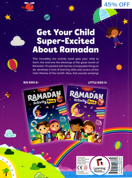 Ramadan Activity Book - Little Kids - Childrens Books - Learning Roots