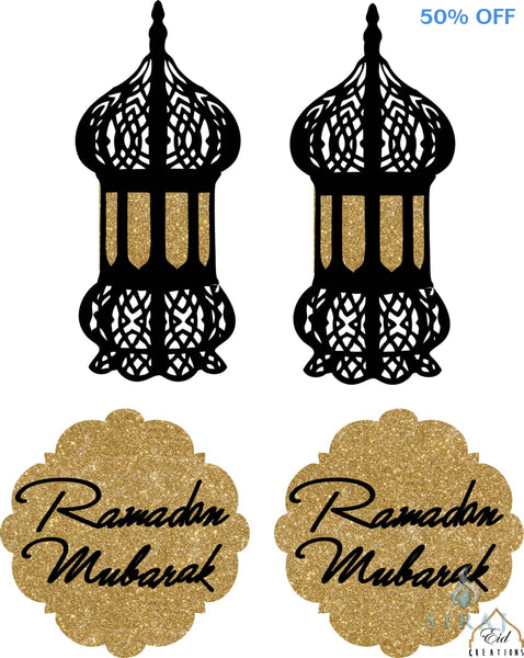 Ramadan Lantern Medallion Danglers - Decorations - Eid Creations