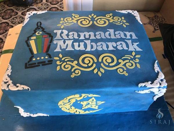 Ramadan Stencil Set of 2 (1 Arabic & 1 English) - Bakeware - Eidway