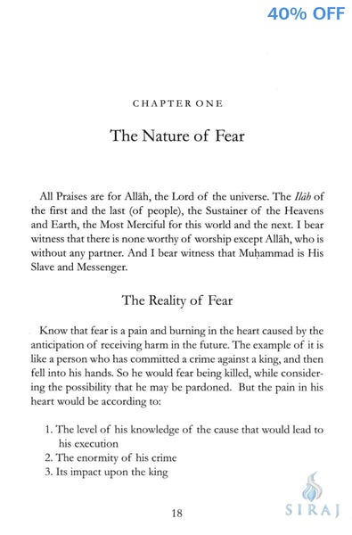 Ranks Of The Fearful By Ibn Qutamah Al-Maqdisi - Islamic Books - Dar As-Sunnah Publishers