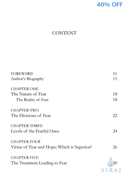 Ranks Of The Fearful By Ibn Qutamah Al-Maqdisi - Islamic Books - Dar As-Sunnah Publishers