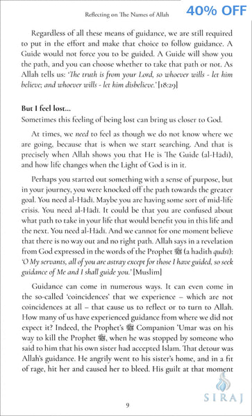 Reflecting on the Names of Allah - Islamic Books - Al Buruj Press