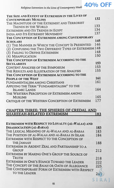 Religious Extremism In The Lives Of Contemporary Muslims - Islamic Books - Al Basheer Publications