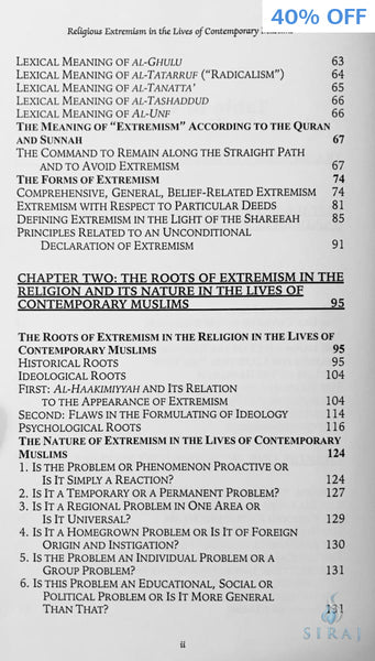 Religious Extremism In The Lives Of Contemporary Muslims - Islamic Books - Al Basheer Publications