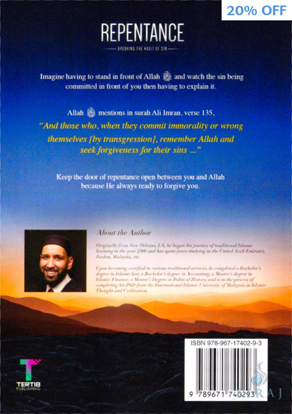 Repentance: Breaking the Habit of Sin - Islamic Books - Tertib Publishing