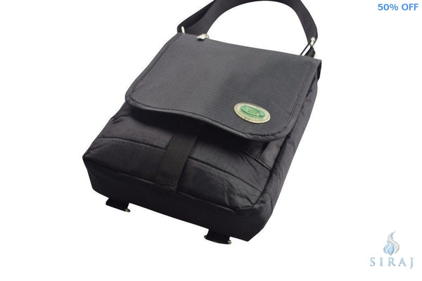 Secure Hajj & Umrah Side and Back Pack - Black - Travel Accessories - Hajj Safe