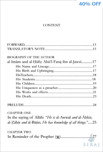 Seeds Of Admonishment And Reform - Islamic Books - Dar As-Sunnah Publishers