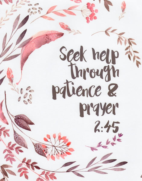 Seek Help Print - Art Prints - The Craft Souk