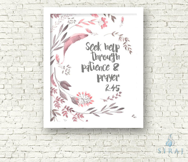 Seek Help Print - Art Prints - The Craft Souk