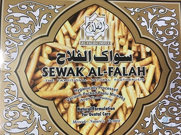 Sewak Al-Falah - 6 Natural Toothbrush - Miswaks - Al-Falah Impex
