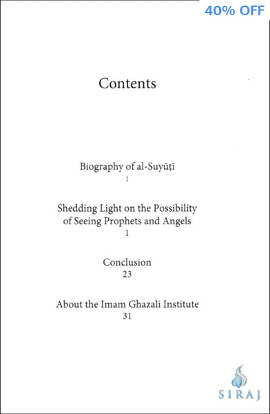 Shedding Light On The Possibility Of Seeing Prophets And Angels - Islamic Books - Imam Ghazali Institute