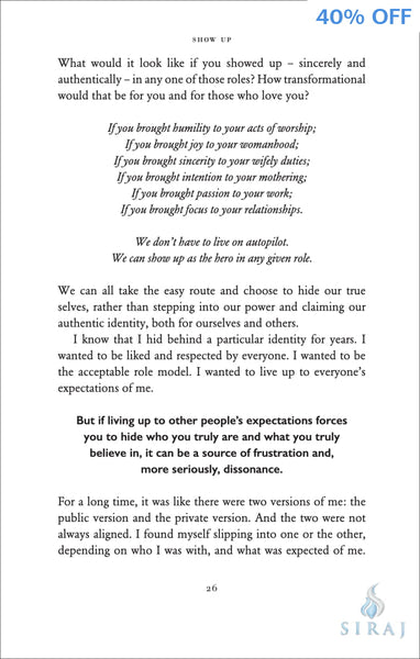 Show Up: A Motivational Message for Muslim Women - Islamic Books - Kube Publishing