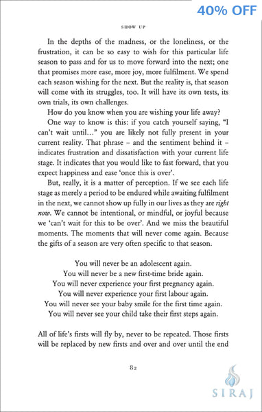 Show Up: A Motivational Message for Muslim Women - Islamic Books - Kube Publishing
