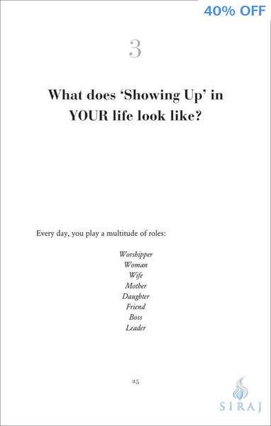 Show Up: A Motivational Message for Muslim Women - Islamic Books - Kube Publishing