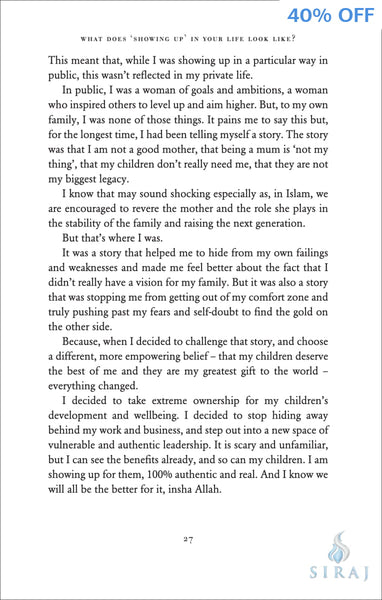 Show Up: A Motivational Message for Muslim Women - Islamic Books - Kube Publishing
