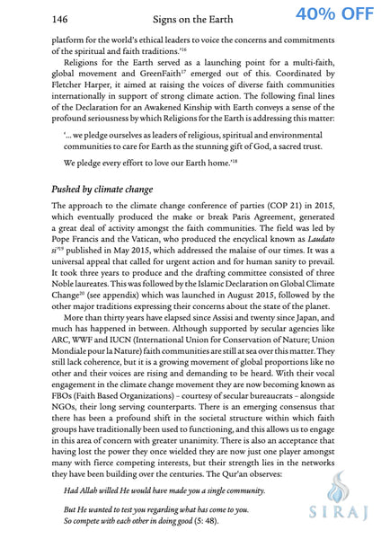 Signs on the Earth: Islam Modernity and the Climate Crisis - Paperback - Islamic Books - Kube Publishing