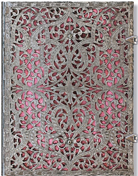 Silver Filigree Journal - Blush Pink Ultra - Journal - Siraj