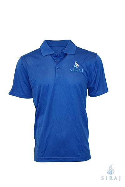 Siraj Performance Polo - Small / Mesh Blue - Clothing - Siraj