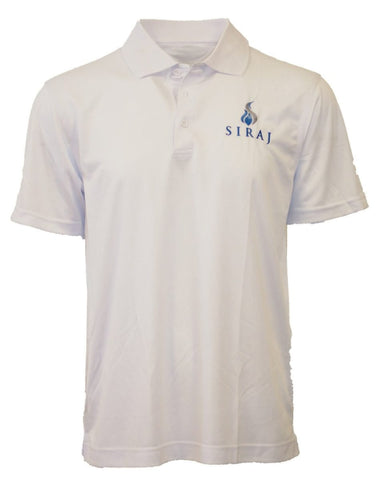 Siraj Performance Polo - Small / Mesh White - Clothing - Siraj