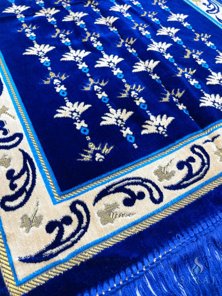 Standard Plush Prayer Rug - Kaaba Bloom - Prayer Rugs - Siraj