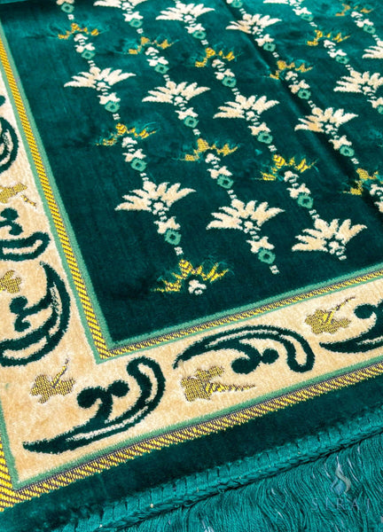 Standard Plush Prayer Rug - Kaaba Bloom - Prayer Rugs - Siraj