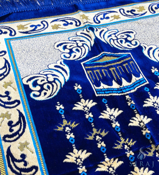 Standard Plush Prayer Rug - Kaaba Bloom - Prayer Rugs - Siraj