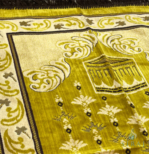 Standard Plush Prayer Rug - Kaaba Bloom - Prayer Rugs - Siraj
