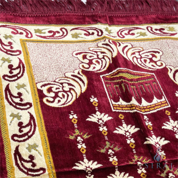 Standard Plush Prayer Rug - Kaaba Bloom - Prayer Rugs - Siraj