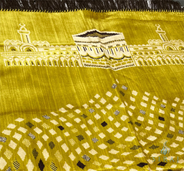Standard Plush Prayer Rug - Kaaba Mosaic - Prayer Rugs - Siraj