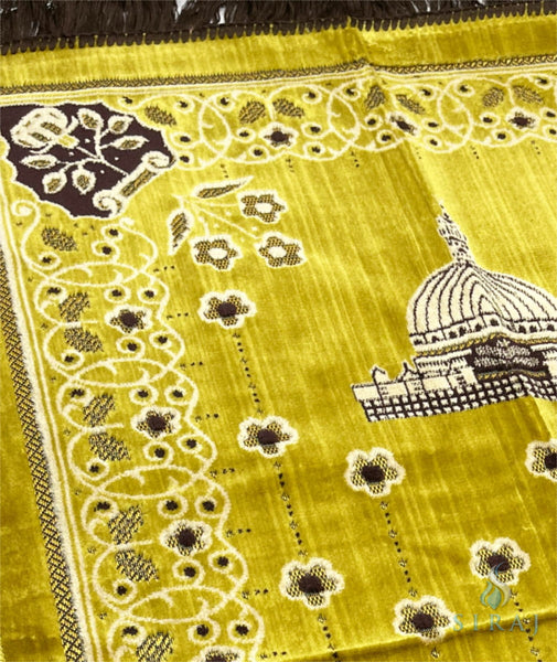 Standard Plush Prayer Rug - Masjid Bloom - Prayer Rugs - Siraj