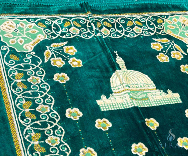 Standard Plush Prayer Rug - Masjid Bloom - Prayer Rugs - Siraj