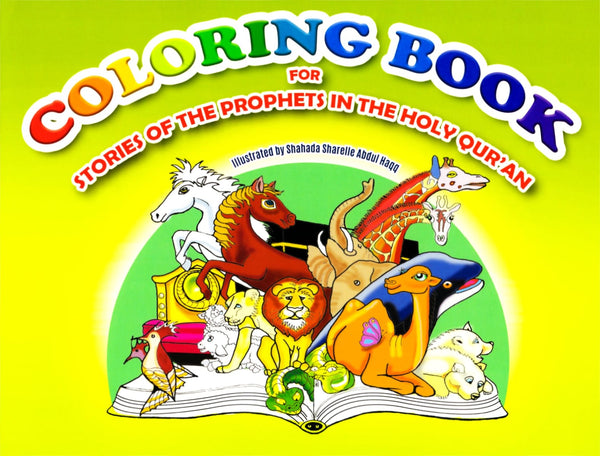 Stories Of The Prophets In The Holy Quran - Coloring Book - Children’s Books - Tughra Books