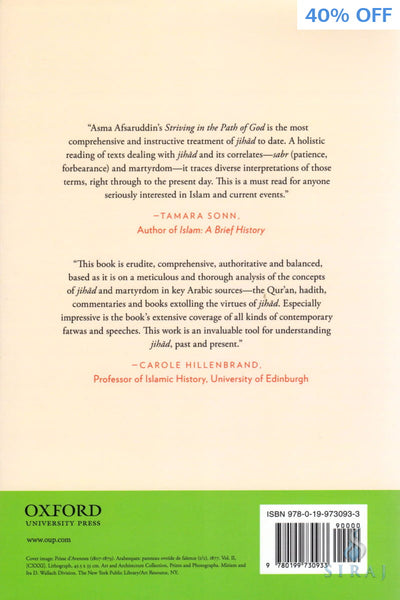 Striving in the Path of God: Jihad and Martyrdom in Islamic Thought - Islamic Books - Oxford University Press