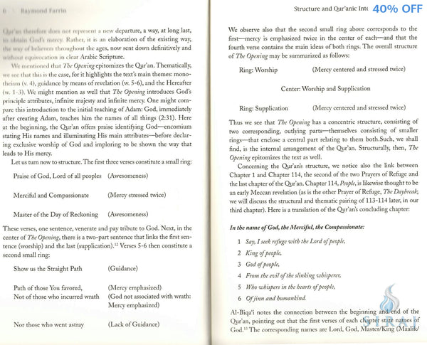Structure and Quranic Interpretation: A Study of Symmetry and Coherence in Islams Holy Text - Islamic Books - White Cloud Press