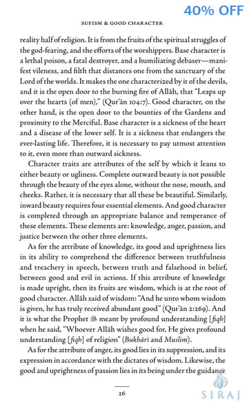 Sufism & Good Character - Islamic Books - White Thread Press