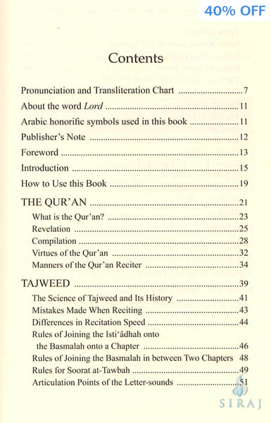 Tajweed Rules for Qur’anic Recitation: A Beginner’s Guide - Islamic Books - IIPH