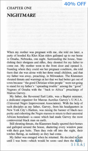 The Autobiography of Malcolm X: As Told to Alex Haley - Islamic Books - Ballantine Books