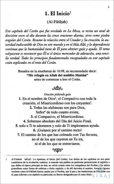 The Clear Quran: Spanish - El Corán - Esclarecedor - Hardcover - Islamic Books - Dr. Mustafa Khattab