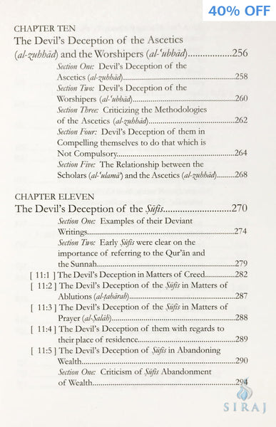 The Devils Deceptions (Talbis Iblis) - Islamic Books - Dar As-Sunnah Publishers