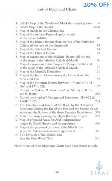The Holy Cities the Pilgrimage and the World of Islam: A History From the Earliest Traditions till 1925 (1344H) - Islamic Books - Fons Vitae