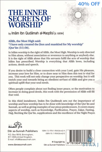 The Inner Secrets Of Worship - Islamic Books - Dar As-Sunnah Publishers