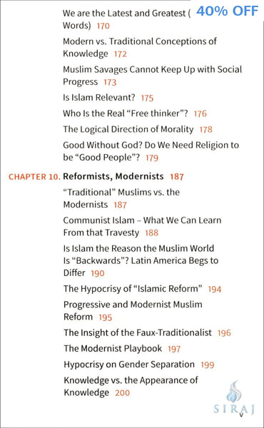 The Modernist Menace To Islam: A Muslim Critique of Modern -Isms - Islamic Books - Dakwah Corner Publications