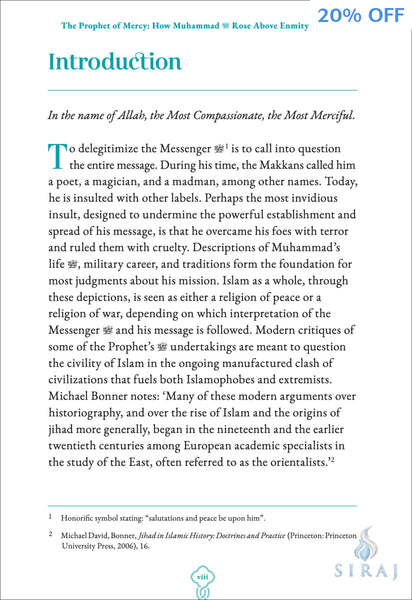 The Prophet of Mercy: How Muhammad (PBUH) Rose Above Enmity & Insult - Hardcover - Islamic Books - Kube Publishing