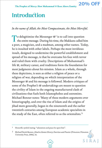 The Prophet of Mercy: How Muhammad (PBUH) Rose Above Enmity & Insult - Hardcover - Islamic Books - Kube Publishing